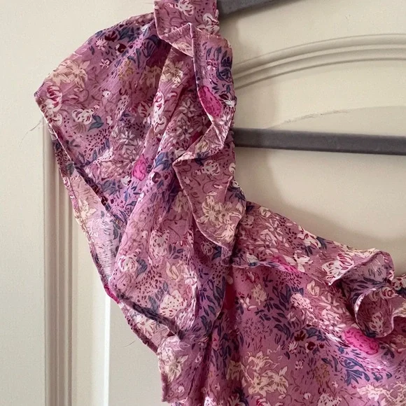 NWT Lush Brand Orchid Pink Floral Dress Women’s Size Medium - Picture 2 of 16